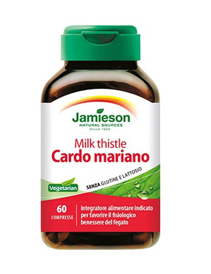 Jamieson Cardo Mariano Milk Thistle Integratore Alimentare 60 Compresse