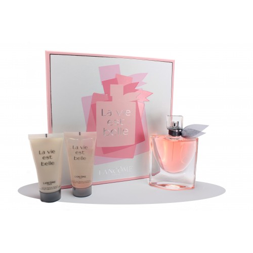 Lancome Kit La Vie Est Belle Eau De Parfum 75ml + Lait Demaquillant