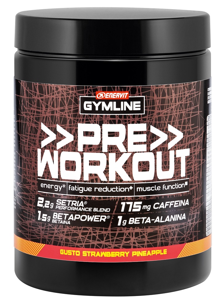 Gymline Pre-Workout Strawberry-Pineapple Enervit 313g
