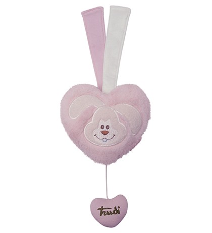 Trudi Carillon Cremino Cuore Rosa 1 Pezzo