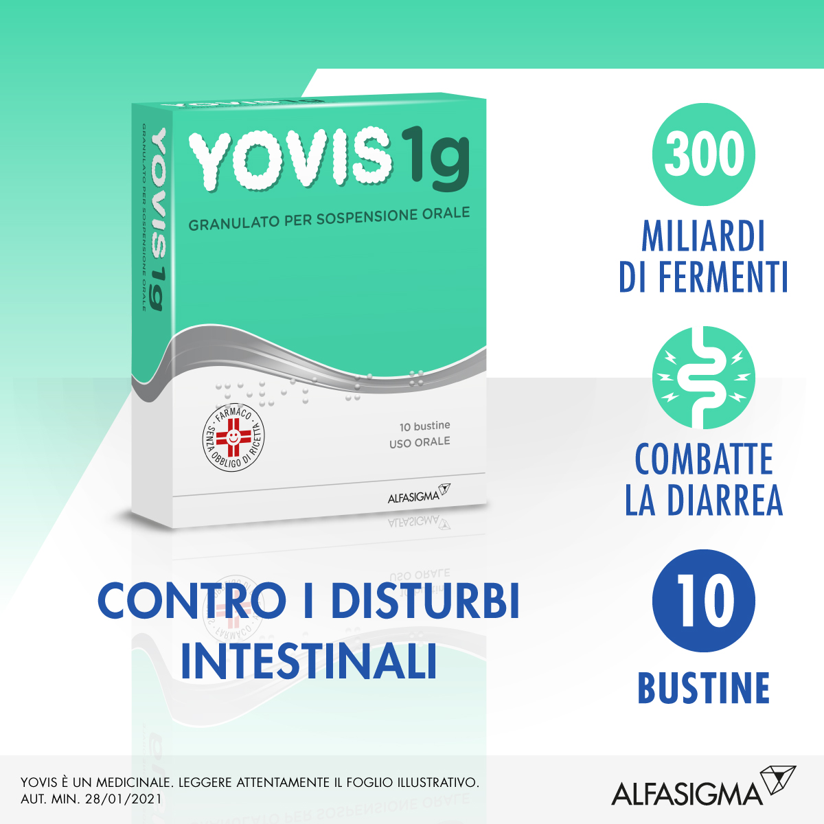 Yovis 1g Granulato Alfasigma 10 Bustine