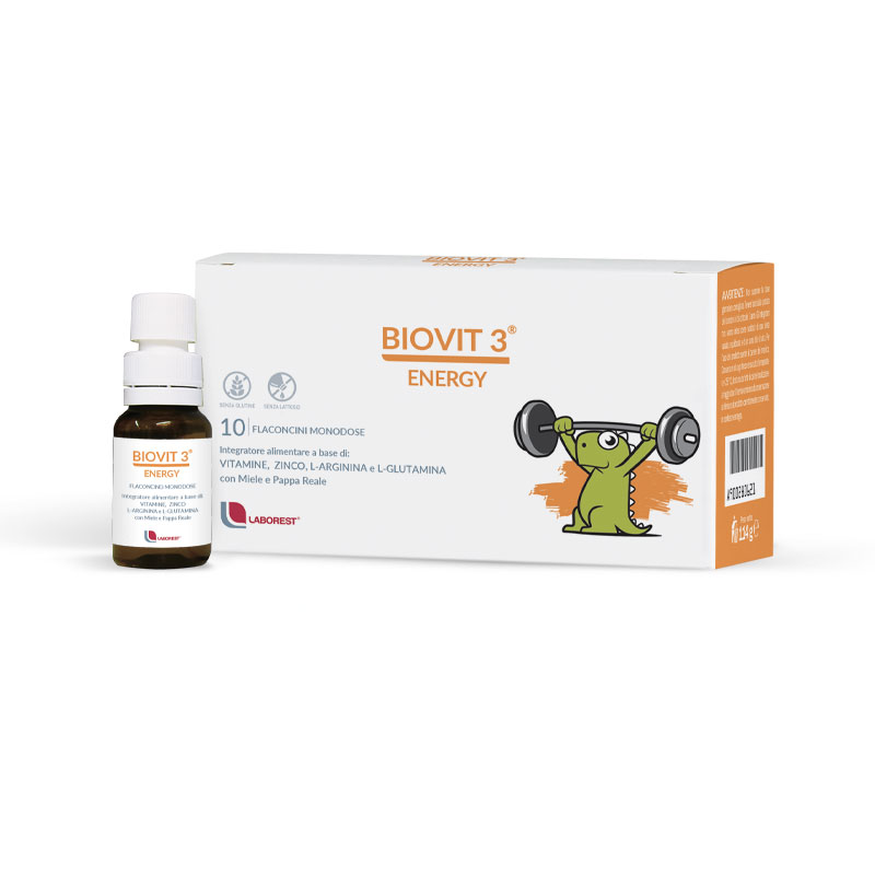 Biovit 3 Energy Laborest 10 Flaconcini Bevibili Da 10ml