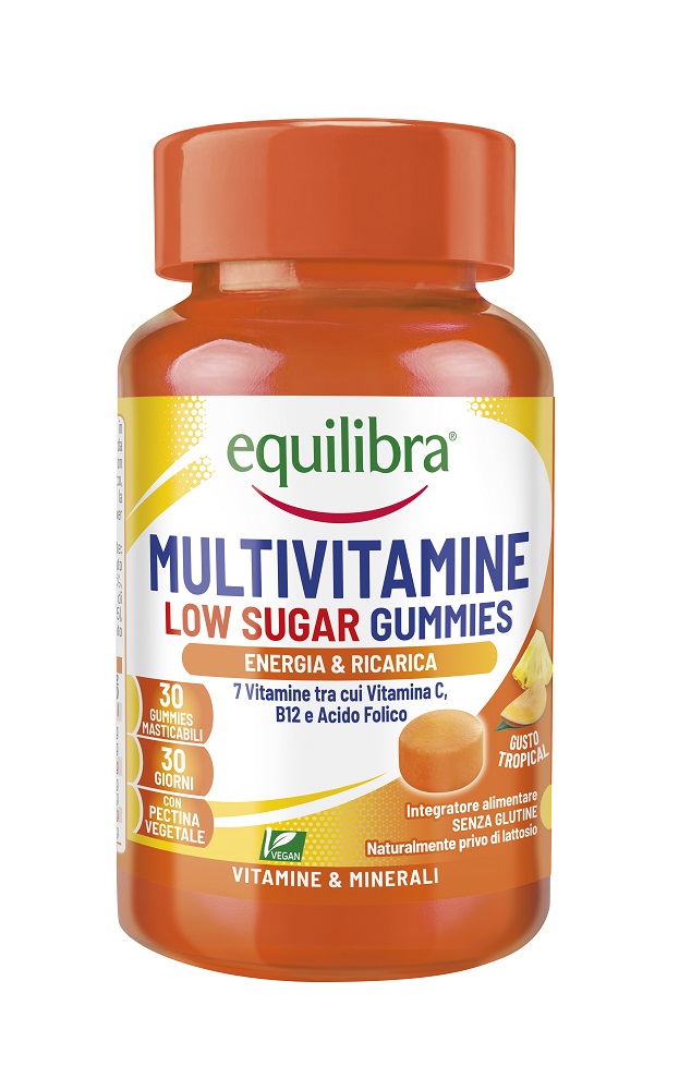 Multivitamine Low Sugar Gummies Equilibra 30 Gummies Masticabili
