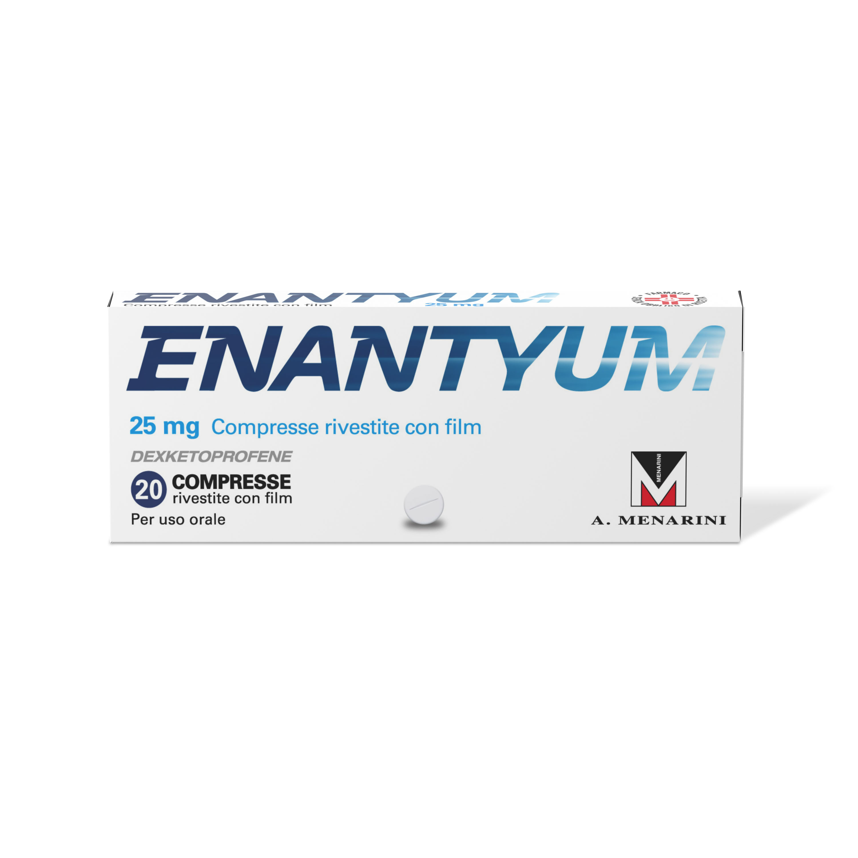 Enantyum 25mg A.Menarini 20 Compresse Rivestite