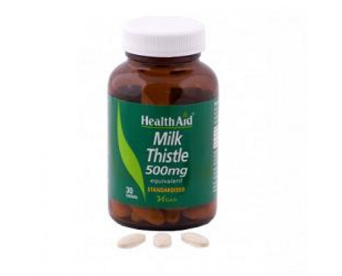 CARDO MARIANO Milk Thistle Health Aid 30 Compresse