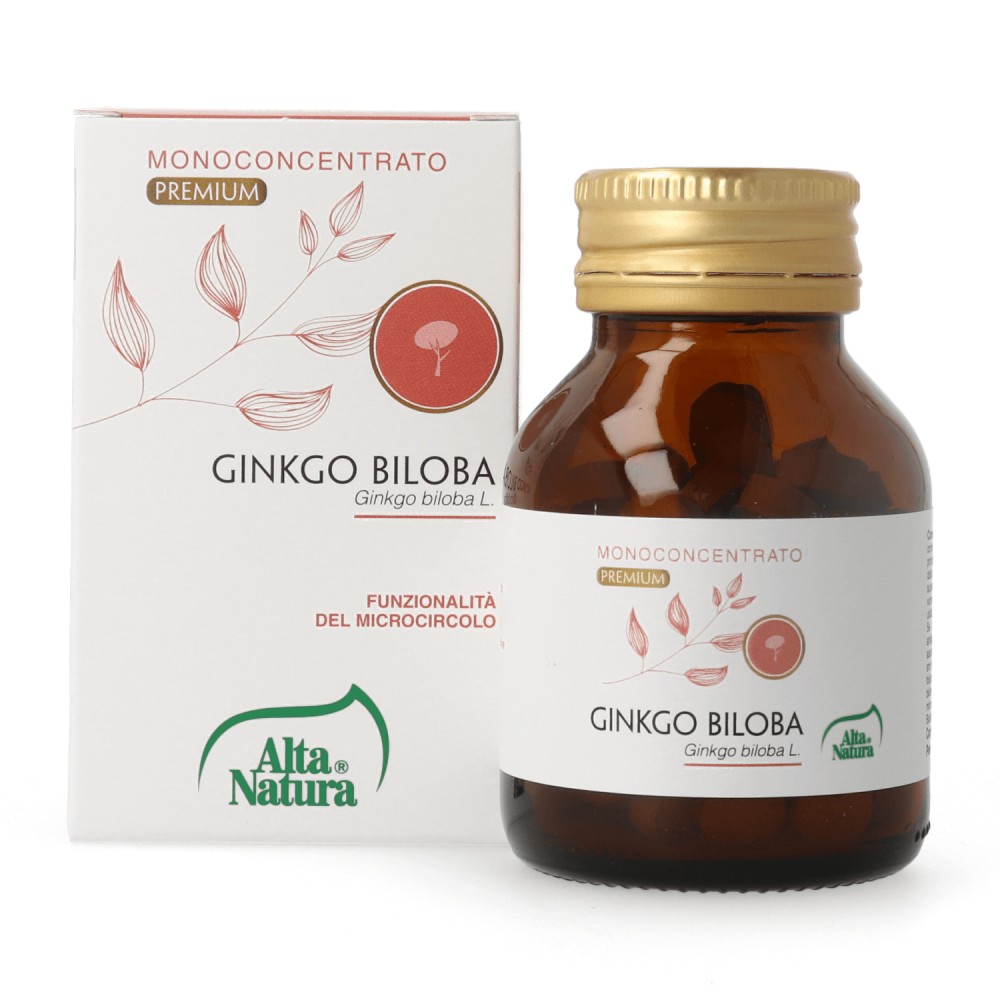 GINKGO BILOBA 900mg Alta Natura 100 Compresse