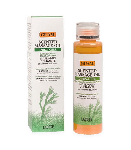 SCENTED MASSAGE OIL DREN-CELL GUAM® 150ml