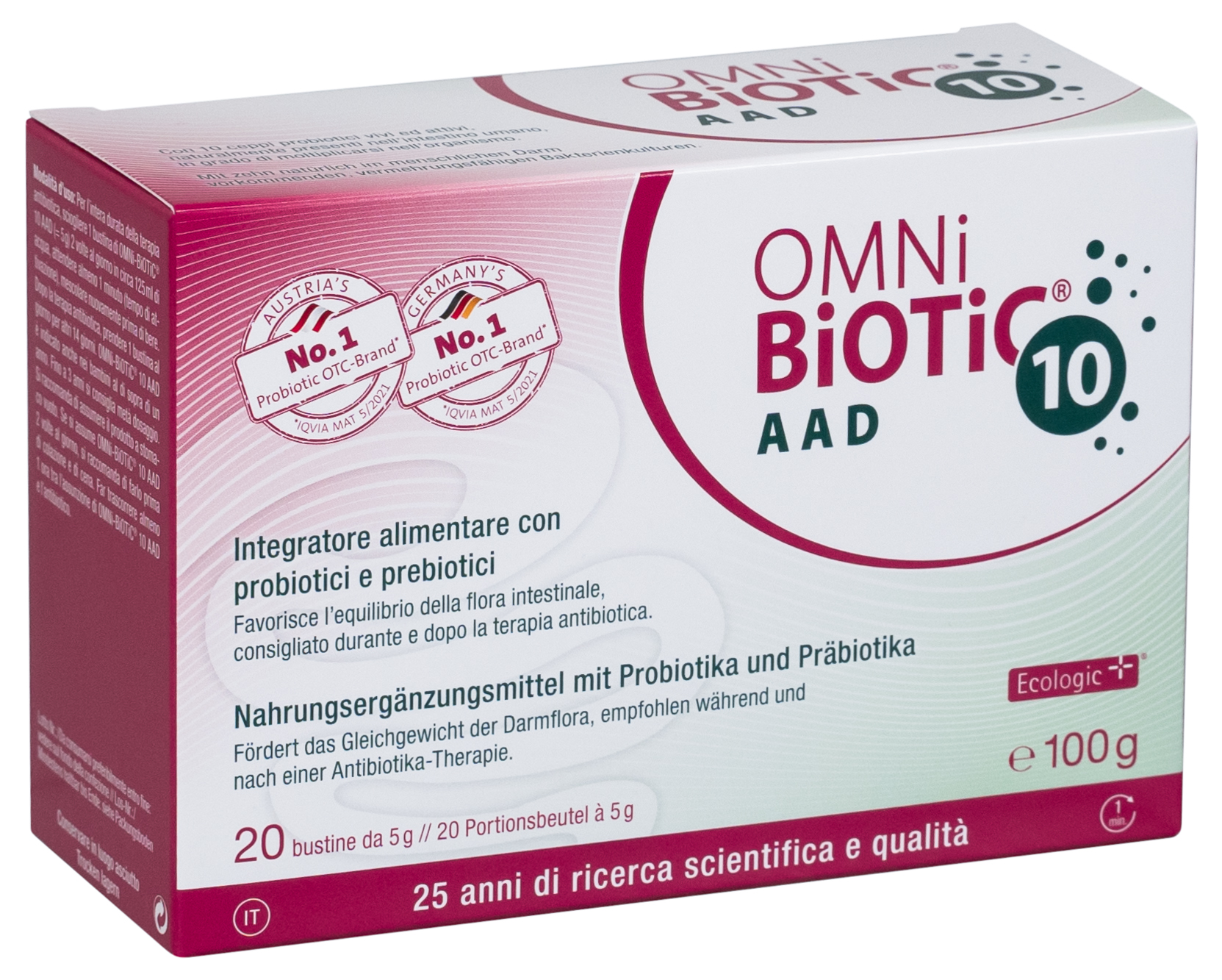 Omni-Biotic® 10 AAD Allergosan 20 Bustine Da 5g