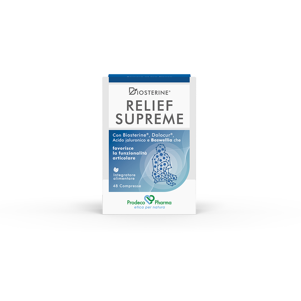 RELIEF SUPREME BIOSTERINE 48 Compresse