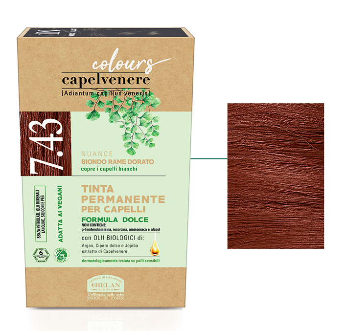 Capelvenere Colours 7.43 Helan 125ml