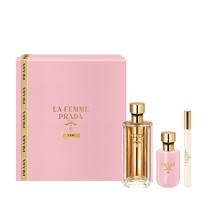 Prada La Femme L'Eau De Toilette Spray 100ml Set 3 Parti 2019