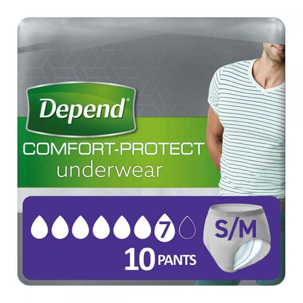 Pants Comfort-Protect Underwear S/M Depend® 10 Pants