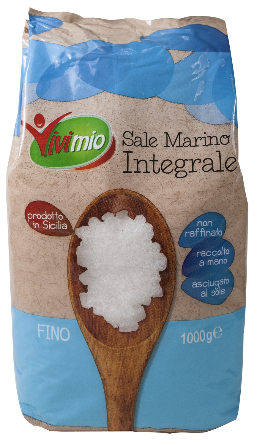 Vivimio Sale Marino Integrale Fino 1Kg