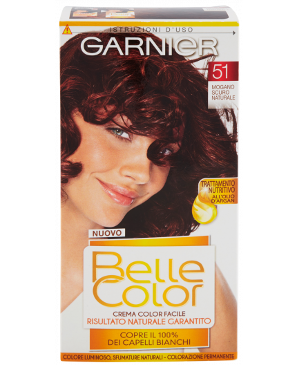 Belle Color 51 Mogano Scuro Garnier 1 Colorazione