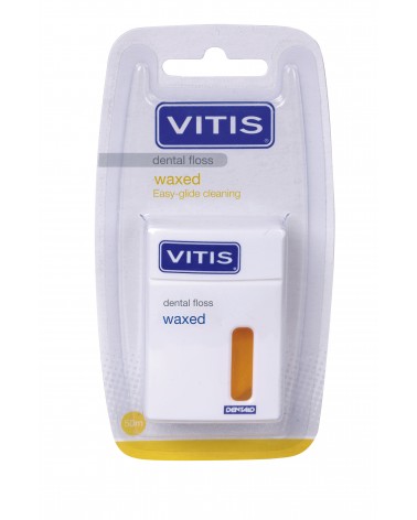 VITIS® DENTAL FLOSS FILO INTERDENTALE CON CERA DENTAID 50mt