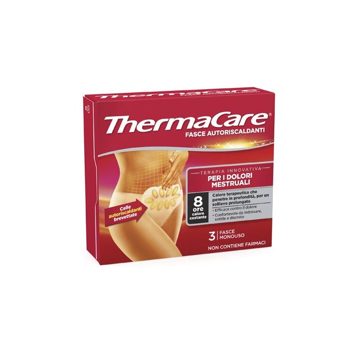 Fasce Autoriscaldanti Dolori Mestruali Thermacare 3 Pezzi