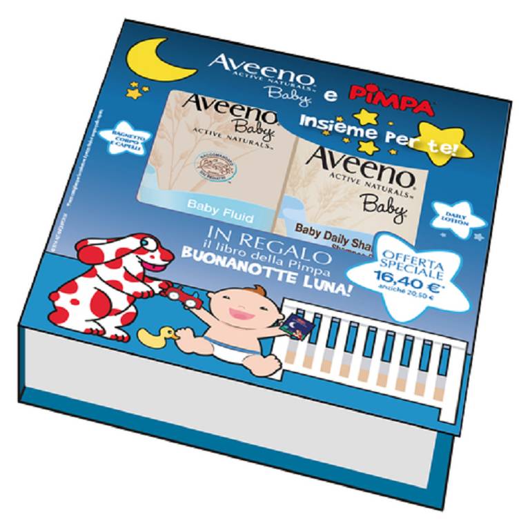Cofanetto Pimpa Top to Toe + Baby Lotion Aveeno Baby