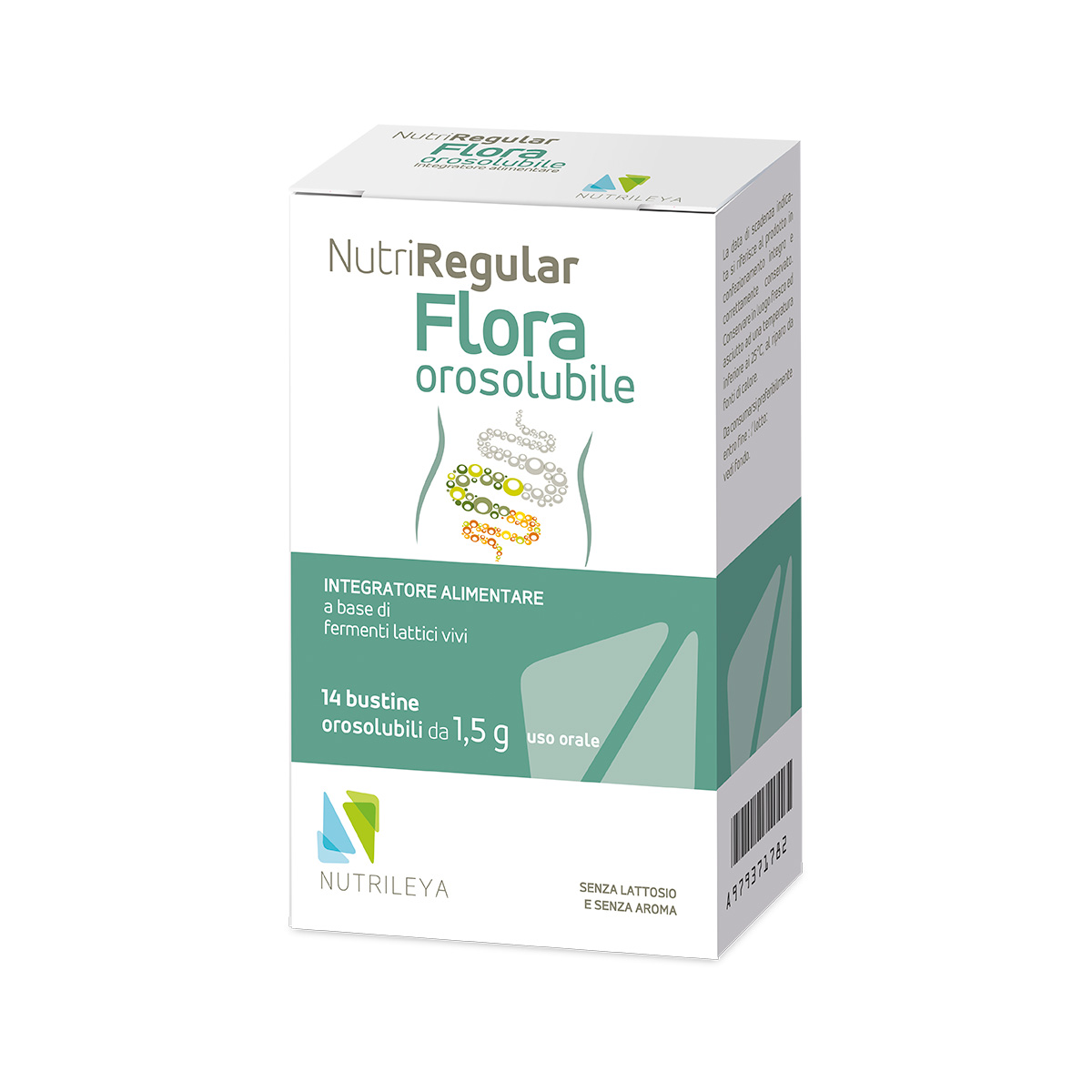 NutrRegular Flora Orosolubile Nutrileya 14 Bustine