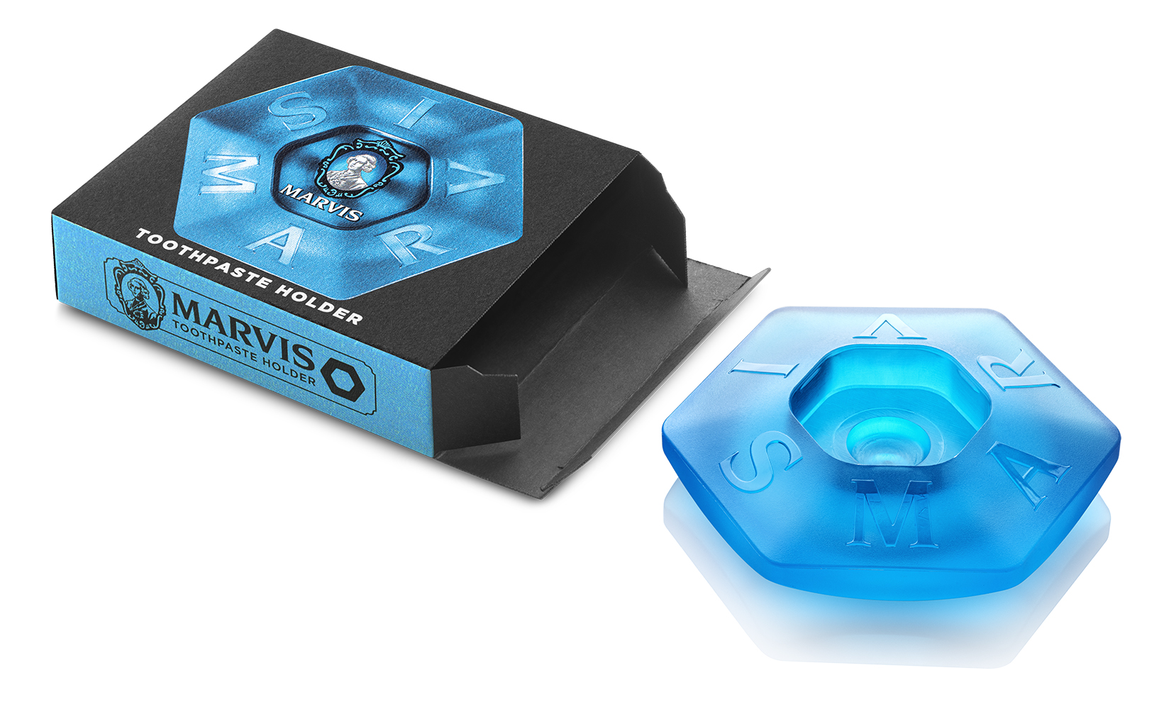 Porta Dentifricio Blu Marvis 1 Pezzo