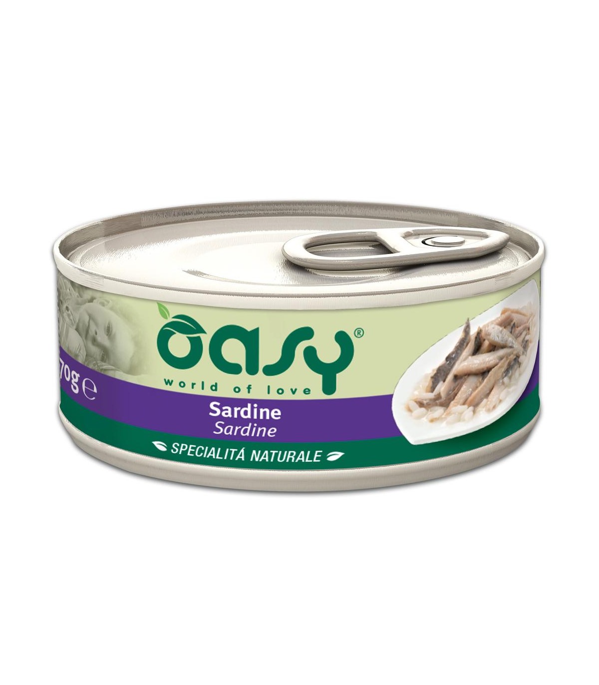 Specialità Naturale Sardine - 70GR