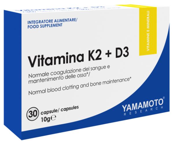 Vitamina K2 + D3 YAMAMOTO RESEARCH 30 Capsule