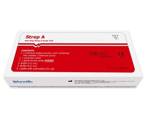 One Step Strep A Swab Wondfo