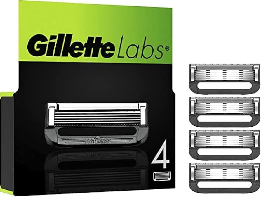 Lame di Ricambio Gillette Labs 4 Pezzi