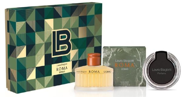 Roma Kit Uomo Edt125+Phonecase Charger Laura Biagiotti
