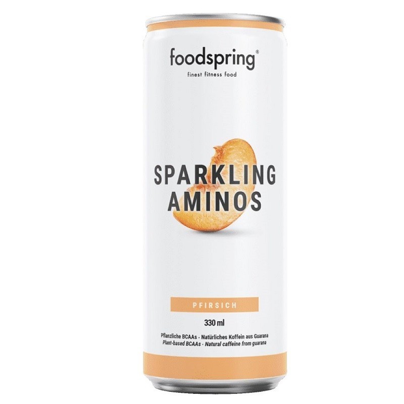 Sparkling Aminos Pesca Foodspring 330ml