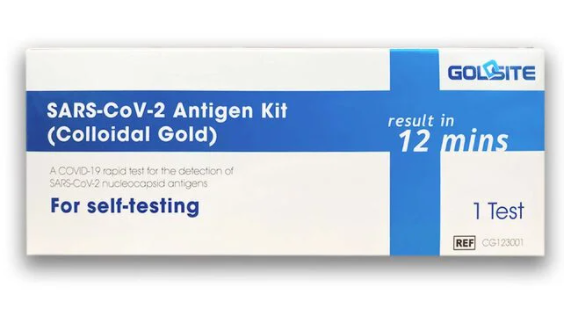 Sars-CoV-2 Antigen Kit Self- Testing Goldsite 1 Test