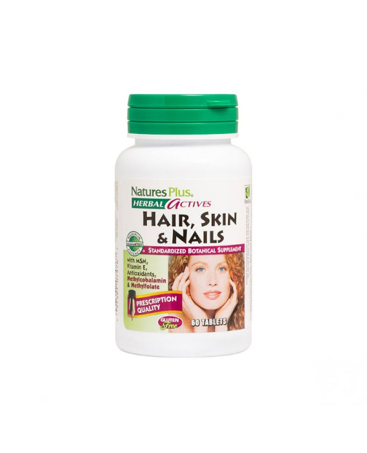 Hair Skin & Nail Natures Plus 60 Tavolette