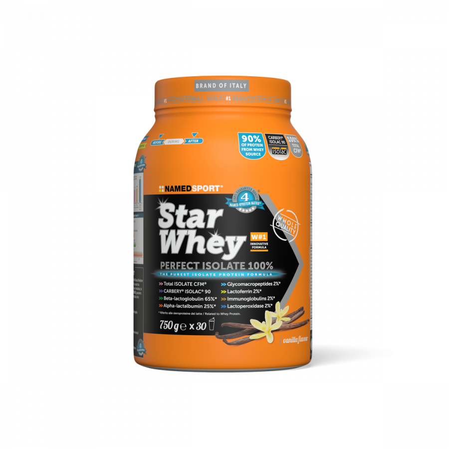Star Whey Isolate Vanilla NamedSport 750g Promo