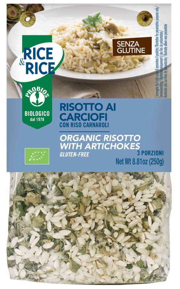 Rice&Rice Risotto Ai Carciofi Probios 250g