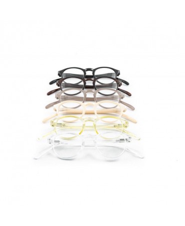 Doubleice Occhiali Vintage Full Yellow +1.50 Diottrie