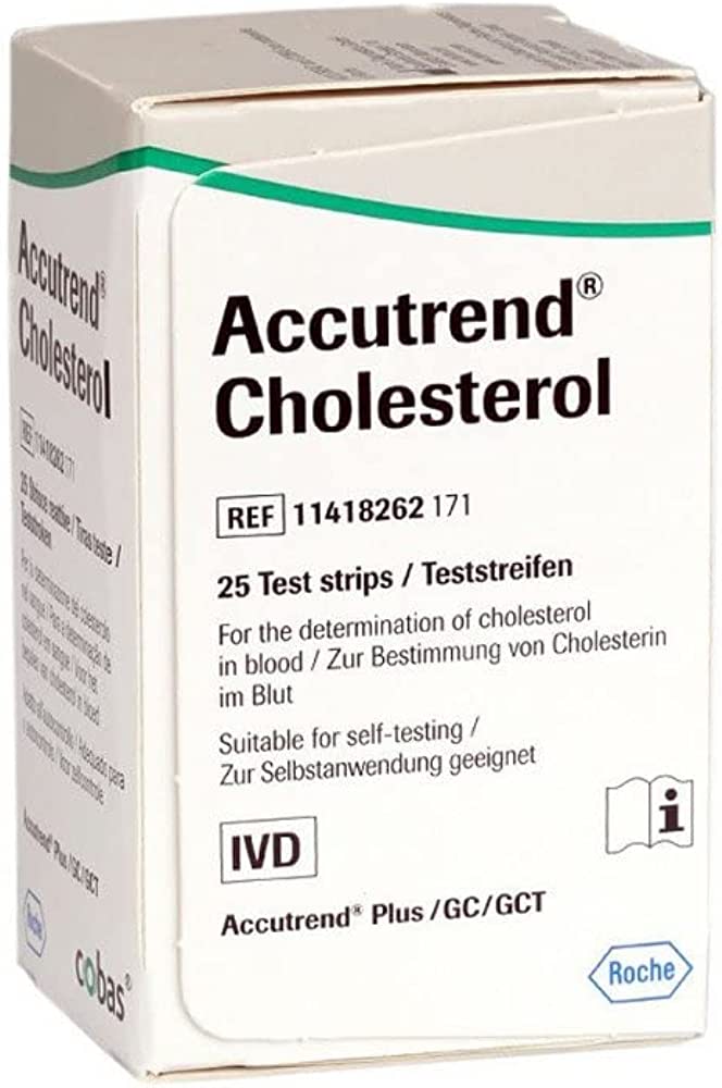 Accutrend Cholesterol Roche 25 Strisce Reattive