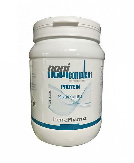 PromoPharma Nepicomplex1 Protein Integratore Alimentare In Polvere Gusto Cacao Senza Glutine 450g