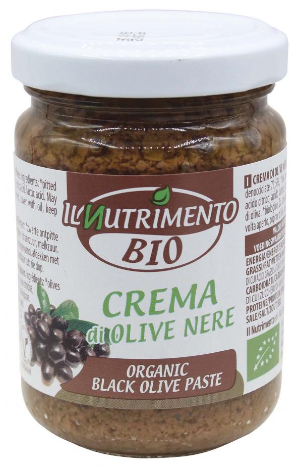 Crema Di Olive Nere Il Nutrimento Bio 130g