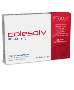 Colesolv 950mg Glauber Pharma 30 Compresse