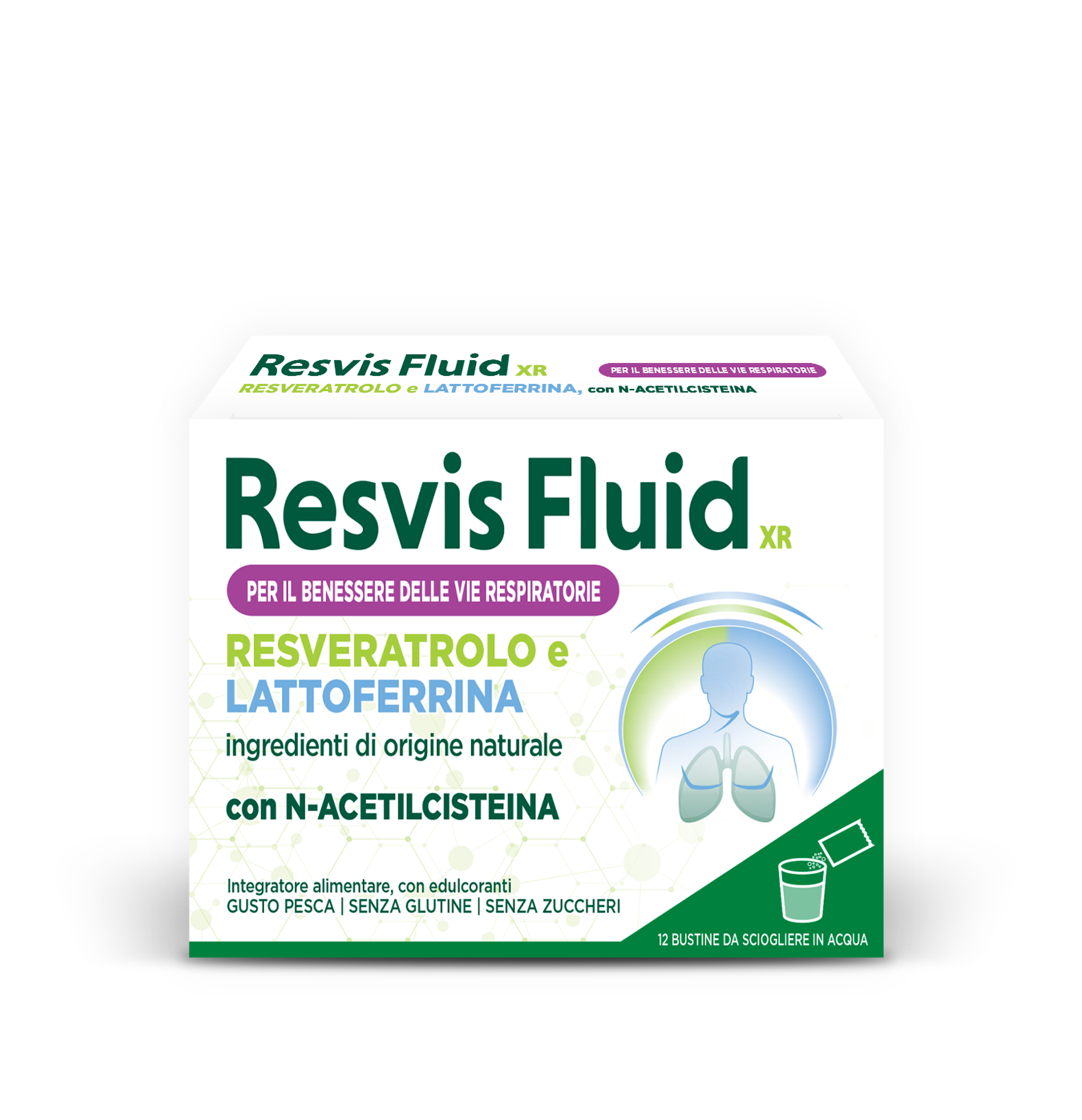 Resvis Fluid XR Alfasigma 12 Bustine