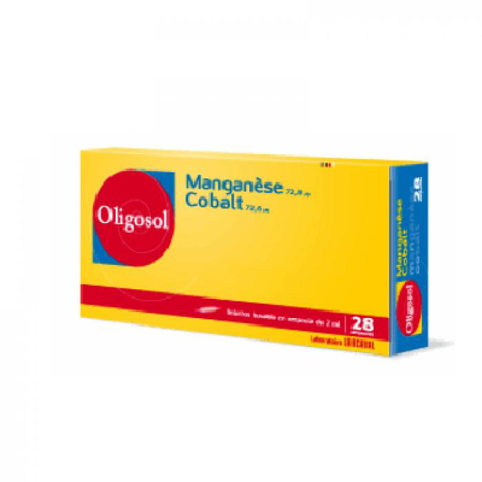 Labcatal Oligosol Manganese Cobalt 28 Fiale Da 2ml
