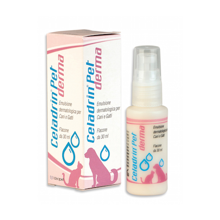 Celadrin Pet Derma Emulsione Dermatologica per Cani e Gatti IdeaPet 30g