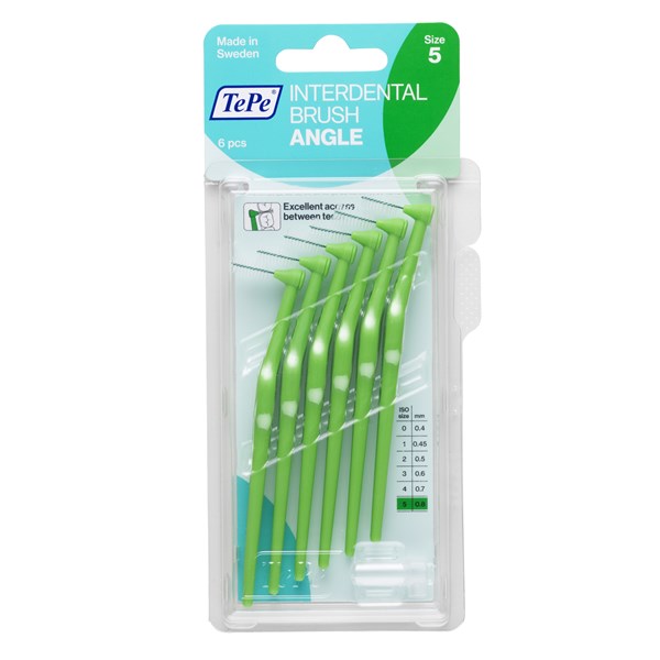 Angle™ Scovolino Verde 0,8 Tepe 6 Pezzi