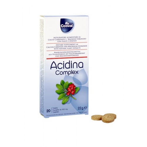 Cosval Acidina Complex Integratore Alimentare 20 Tavolette