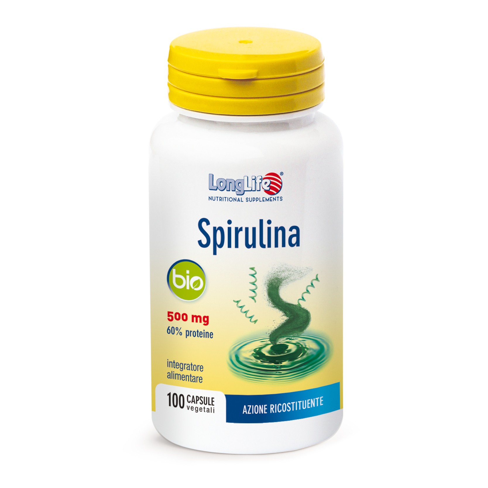Spirulina Bio LongLife 100 Capsule Vegetali