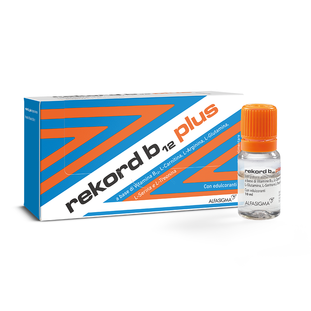 Rekord B12 Plus Alfasigma 10 Flaconcini Da 10ml