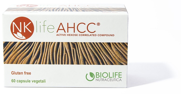 NK Life AHCC Integratore Alimentare 60 Compresse