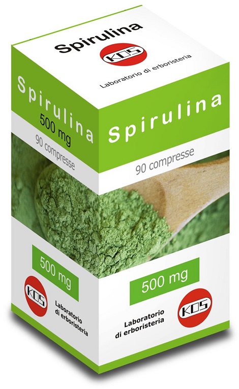 Kos Spirulina Integratore Alimentare 90 Compresse 500mg