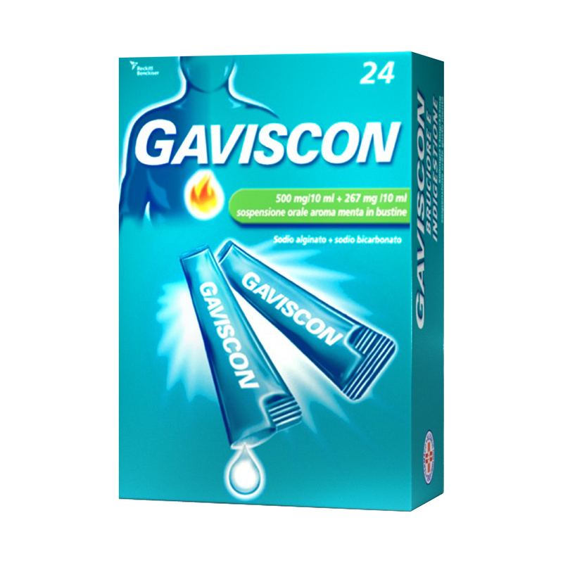 Gaviscon 24 bustine Aroma Menta