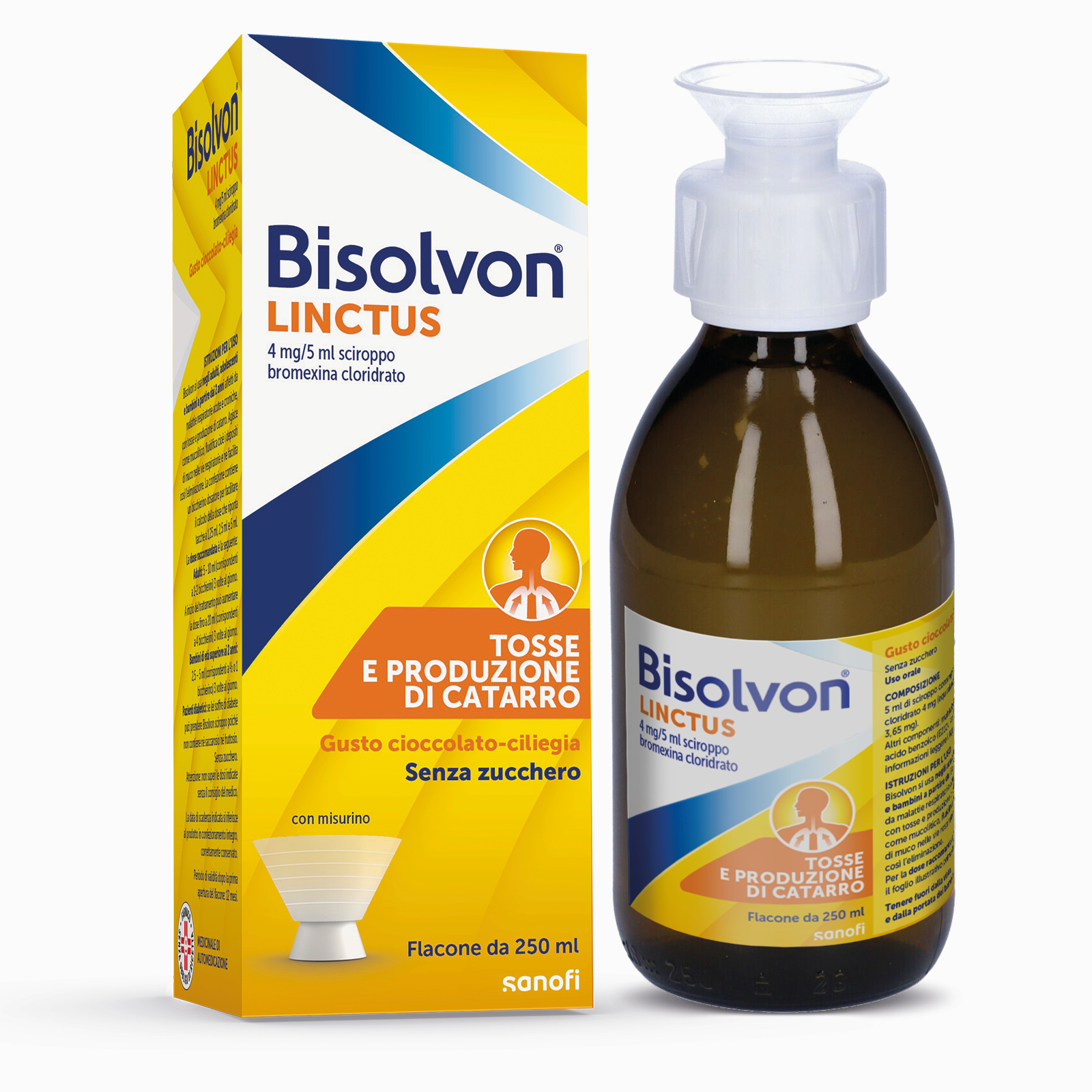 Bisolvon Linctus Sciroppo Mucolitico 250ml