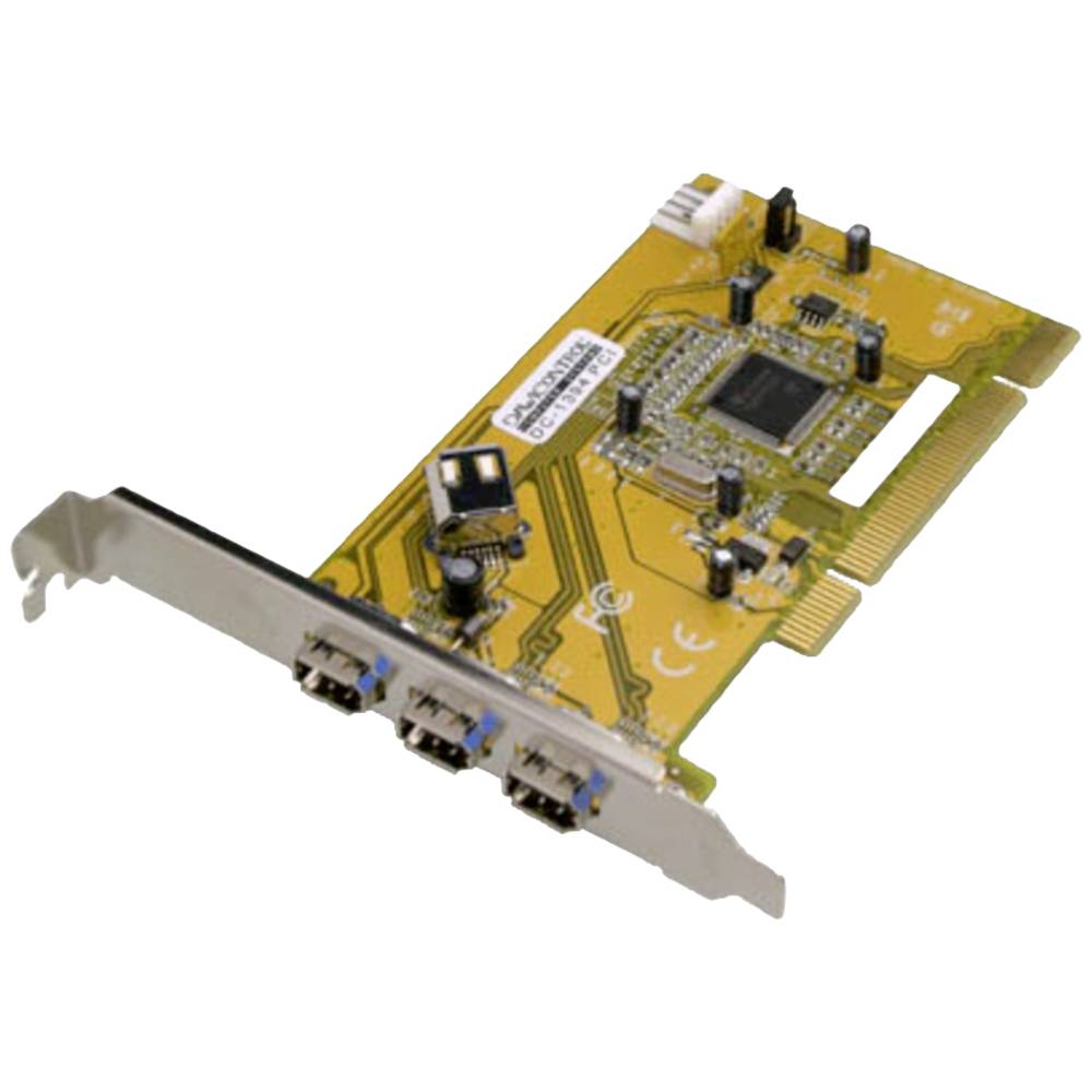 Dawicontrol DC-1394 PCI FireWire Controller 3 Porte Scheda PCI-Express PCI